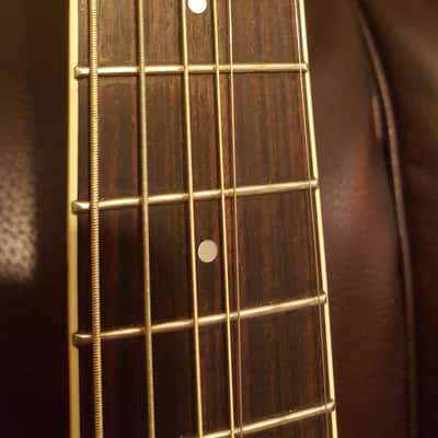 Vintage Alvarez 5022 Handmade In Japan Aged Top Acoustic Dreadnought (Martin Copy) Soft V-Neck image 12