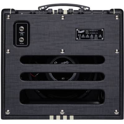Supro 1820R Delta King 10 5-Watt 1x10" Guitar Combo - Black / Cream Stripes image 4