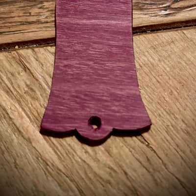 Sweet Purple Heart Wood Truss Rod Cover image 2