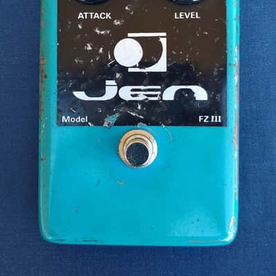 Vintage Jen Fuzz III Model FZ III 1970s Silicon Fuzz Pedal - Made in Italy Rare image 3