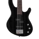 Cort Action PJ Series 4-String Electric Bass Open Pore Black