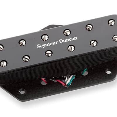 Seymour Duncan Pearly Gates Bridge Tele Humbucker Pickup - Black with Logo image 4