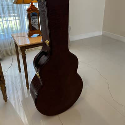 Takamine TB10 Pro Series Archtop Cutaway Acoustic/Electric Bass 2010s - Red Stain image 11