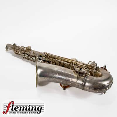 Vintage C.G. Conn New Wonder I Alto Saxophone (c. 1919) - FULL OVERHAUL image 9