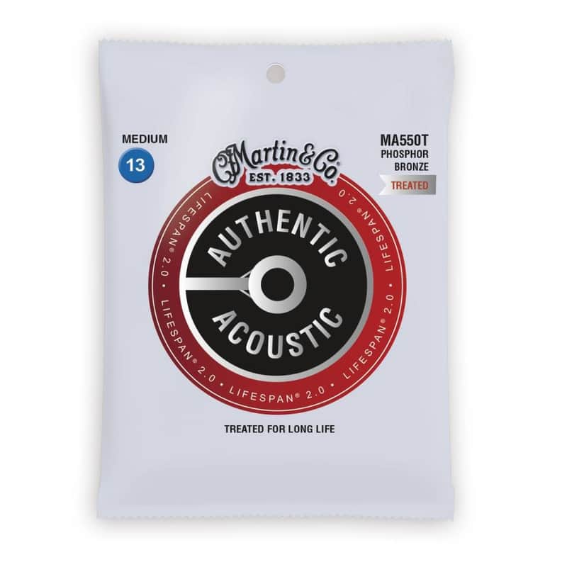 NEW Martin Authentic Acoustic Lifespan 2.0 - MA550T - Phosphor Bronze - Medium .013-.056 image 1