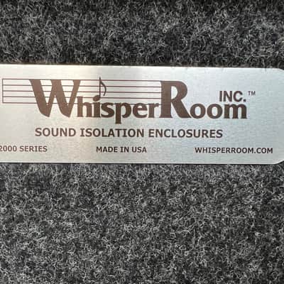 Whisper Room MDL 6060 E (SIZE “5x5” DOUBLE WALLS) Professional Sound booth image 2