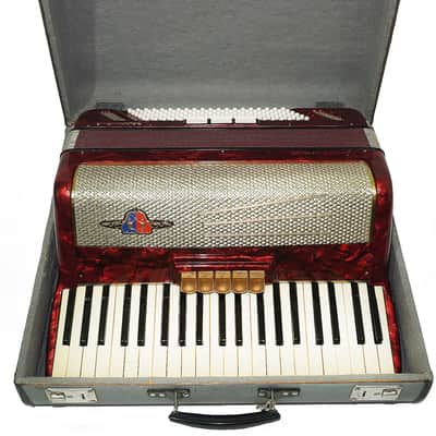 Barcarole Prominenz Piano Accordion made in Germany 120 Bass Buttons New Straps Case 2230, Rich and Bright sound, Concert Accordion for Adults image 14