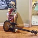 Gibson The SG Firebrand Deluxe  rare gold burst vintage 80's with case