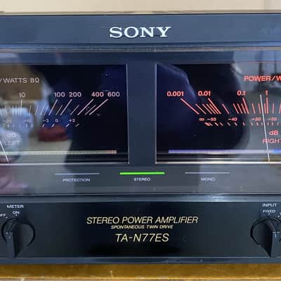 Sony TA-N77ES Power Amplifier - Incredible Condition / Original Box and Manual image 2