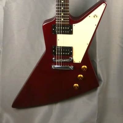 GIBSON Explorer 76'RI 2004 - Wine Red Trans - USA Import image 1