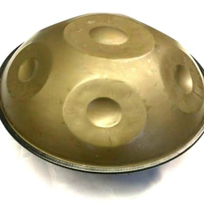 Handpan 6 Töne G-C-D-E-F-G' gold-bronze, ausgewogener,meditativer Klang,Top verarbeitet!+TASCHE! image 4