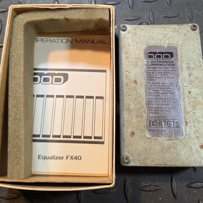 DOD FX40-B Guitar Equalizer EQ FX40B image 8