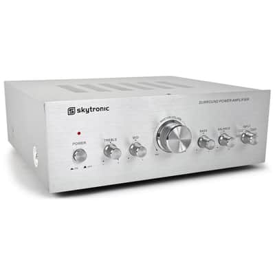 Skytronic Av400 2 Ch Ampl. 2 X100 W Alum. image 1