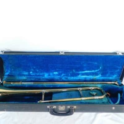 B&H Besson 2-20 Tenor Trombone, England, Very Good Condition, with case & MP image 1