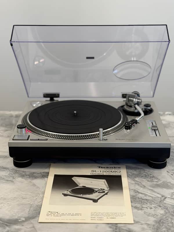 Technics SL-1200 MK2 1988 - Silver