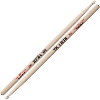 Vic Firth X5A Extreme 5A Hickory Wood Tip Drum Sticks - Natural
