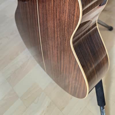 Taylor 818e ARTIST OWNED BY THE VAMPS Stage Played Pro USA Acoustic-Electric American 818 GO Grand Orchestra Jumbo 800 Series Celebrity Guitar image 12