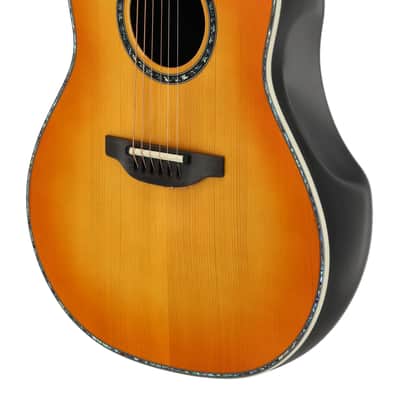 Ovation 2762BL-HB-G Custom Balladeer US-Made Deep Contour Lyrachord® GS Body Maple Neck 6-String Acoustic-Electric Guitar w/Soft Case image 8