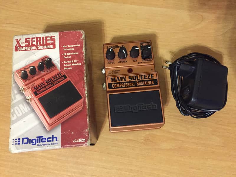 DigiTech X-Series Main Squeeze Compressor/Sustainer + Box + Power image 1
