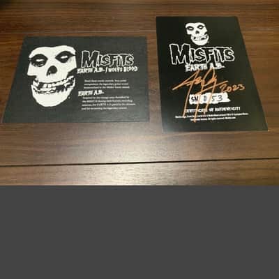 KHDK Misfits "Earth A.D." 40th Anniversary Pedal - Mint w/ Signed COA, Serial #53 / Shipped from Japan image 5
