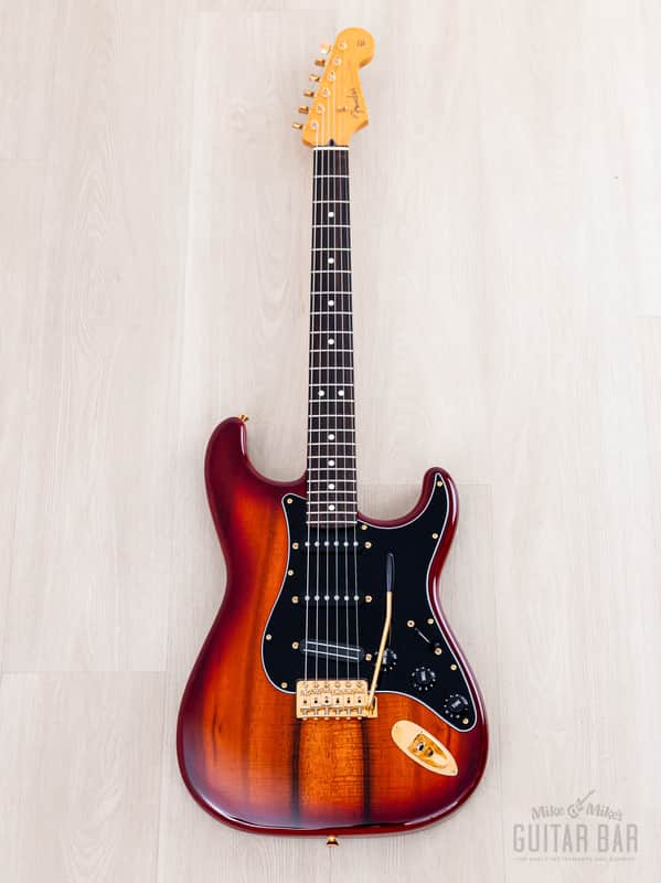 2013 Fender Stratocaster ST62G/ASH KOA SSH Superstrat, Japan MIJ