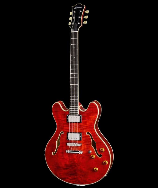 Eastman T186MX Thinline Hollowbody Classic Finish Electric Guitar image 1