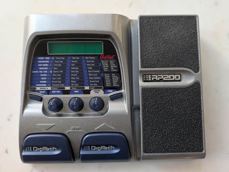 DigiTech Artist Modeling Guitar Processor RP200A image 1