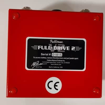 Fulltone Full-Drive 2 V2 NOS (pre-Jackson Audio) image 3