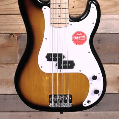 Squier Sonic 4-String Precision Bass 2-Color Sunburst image 1