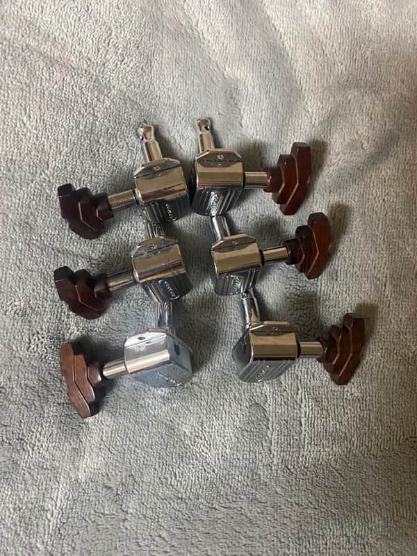 Grover Rotomatic Tuners 3x3 2010s - Nickel image 1