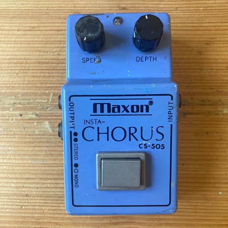 Ibanez / Maxon Insta-Chorus CS-505 1981 - Blue image 1