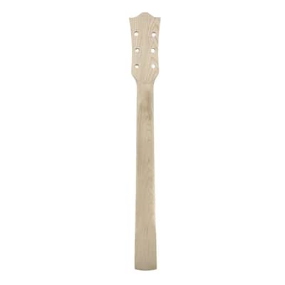 24.75" Electric Guitar Neck Maple Rosewood 22 Frets Medium Jumbo C Shape Unfinished image 2