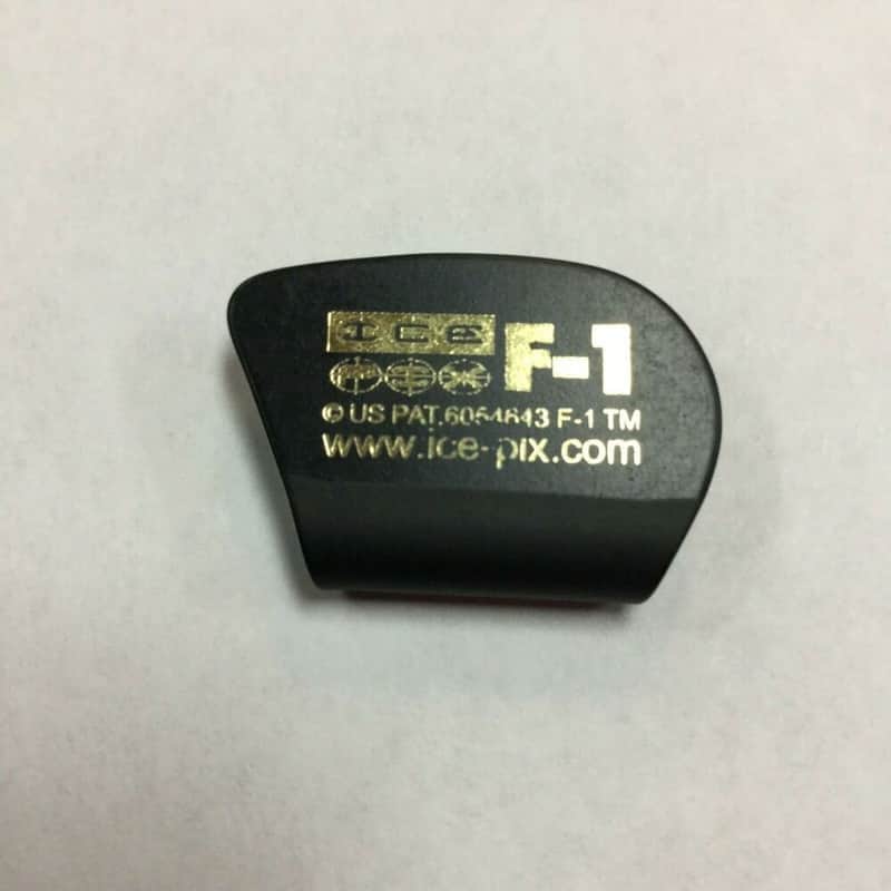 Ice Pix F-1 guitar pick (2 pak) New Old Stock image 1