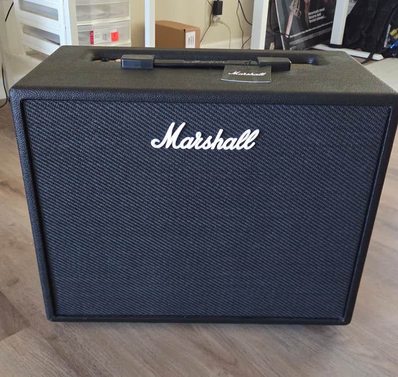 Marshall Code CODE50 50-Watt 1x12" Digital Modeling Guitar Combo 2016 - Present - Black image 1