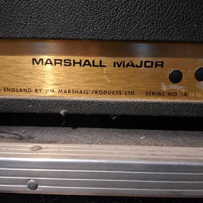 1972 Marshall Major 200W Amp Head image 8