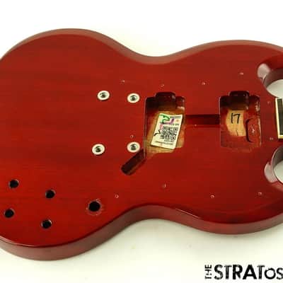 USED Epiphone SG Standard BODY + NECK Guitar Parts, Cherry image 2