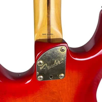 Fender Japan STR-75R Stratocaster 1984-1987 - Cherry Sunburst image 6