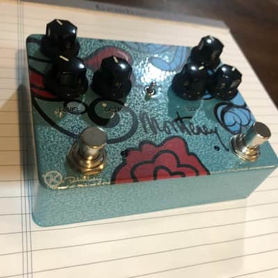 Keeley Monterey Rotary Fuzz Vibe 2016 - Present - Blue / Graphic image 4