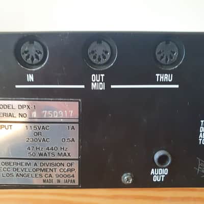 Oberheim DPX-1 8-Voice Digital Sample Player image 8