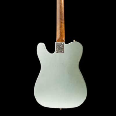 Mario Martin T-Jazz 2022 Firemist Silver w/ Birdseye Maple Neck & Novak Pups NEW (Authorized Dealer) image 5