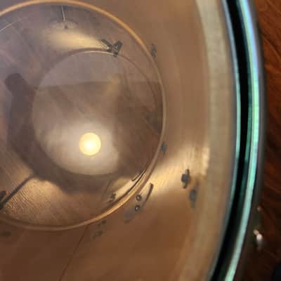 Ludwig 1970 18" Floor Tom with Legs Black Excellent Condition image 6