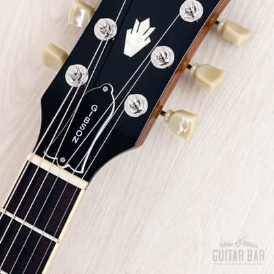2002 Epiphone Elite 1963 ES-335 Dot Natural w/ Open Book Headstock, Case & Tag, Japan Terada image 4