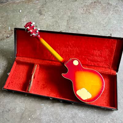 Greco EG-600 Custom Ace Frehley 1978 - Cherry sunburst 3 pickup les paul Singlecut original vintage Fujigen MIJ Japan MOT image 9