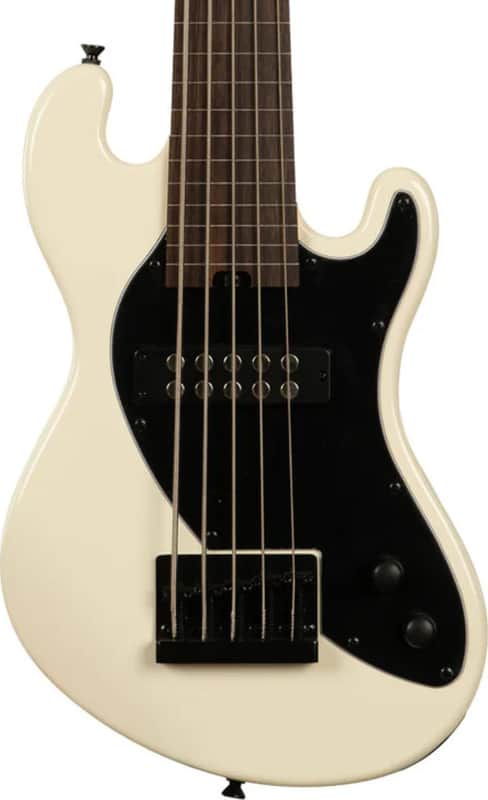 Kala Solid Body Fretless 5-String Electric U-BASS, Laurel Fingerboard, Sweet Cream image 1