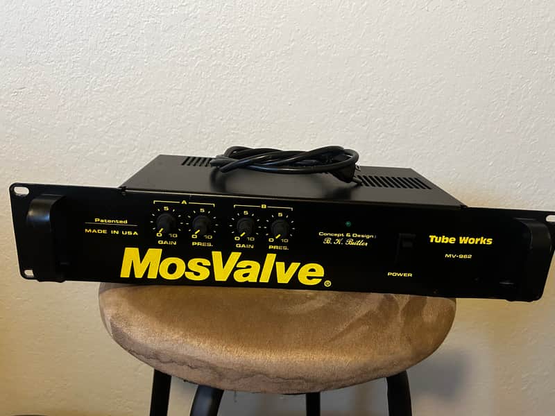 TubeWorks MosValve MV-962 80w stereo power amp Late 80’s / early 90’s image 1