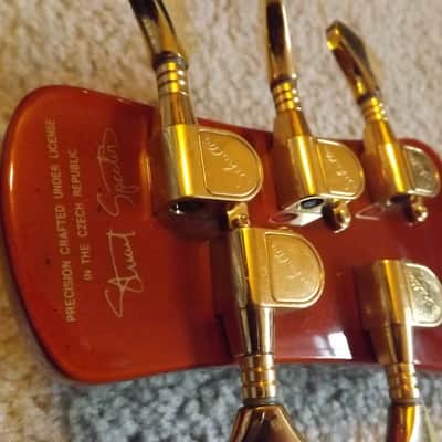Early version Spector Euro 5 LX bass guitar flamed maple 5 string made in Czech Republic Make Offer! image 22