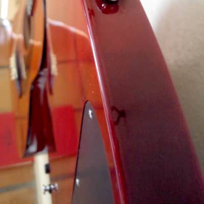 Epiphone SG, G-400 CH Transparent Cherry Gloss Red w/case image 7