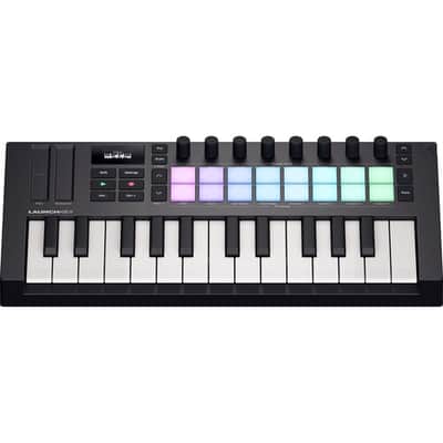 Novation Launchkey Mini 25 MK4 USB MIDI Keyboard Controller (25 Mini Keys) image 2