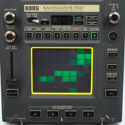 Korg KO-1 Pro Kaossilator Pro Synthesizer Looper With Original Box Power Supply 030628 image 2