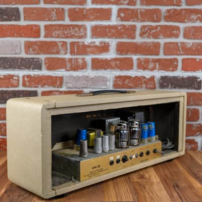 Marshall JMP Model 1987 Lead MKII 50 Watt Guitar Head 1976 Fawn image 6
